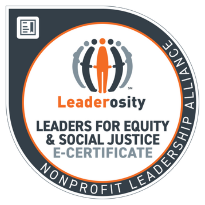 Leaders for Equity & Social Justice Nonprofit Course Digital Badge