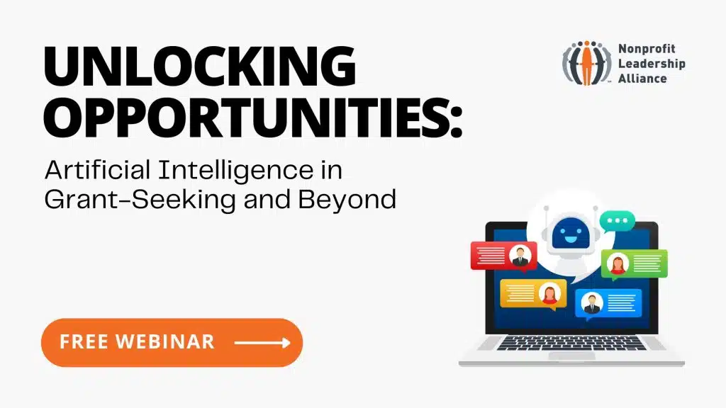 Artificial Intelligence in Grant Seeking Free Webinar