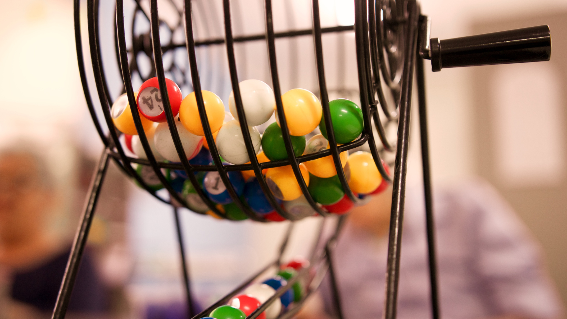 Bingo table at a nonprofit fundraising event