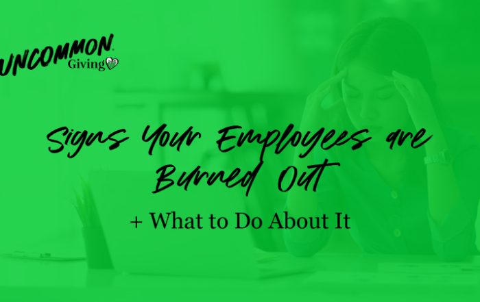 Signs Your Nonprofit Employees are Burned Out + What to Do About it!